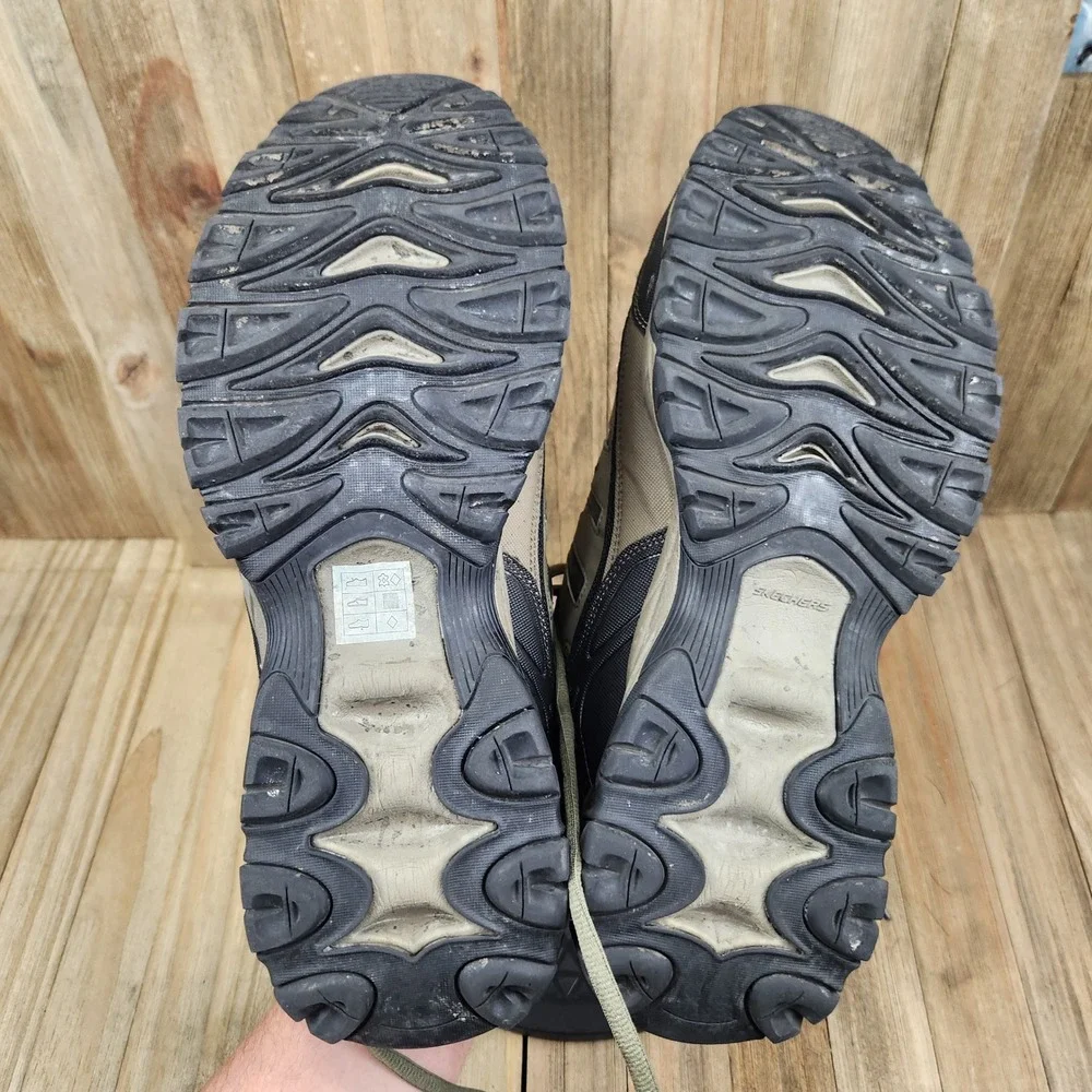 Skechers Afterburn Memory Foam Mens 12 Outdoor Hiking Athletic Shoes 50125